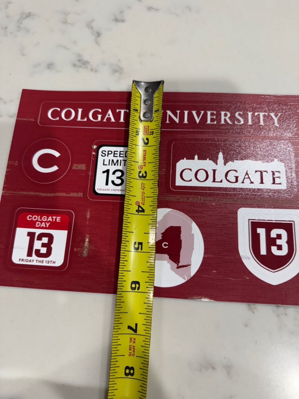 Colgate University Sticker Sheet - Picture 3 of 3